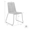 Armen Living Shasta Outdoor Metal and Wasabi Rope Stackable Dining Chair, PK2 LCSHSIWSB - alternate 4